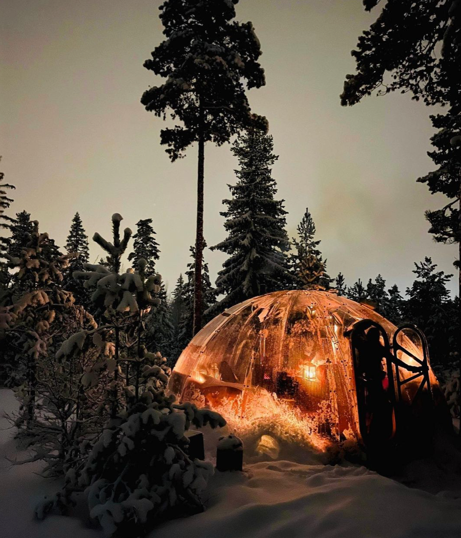 SNØHUS • Extremely Durable & Nature-Friendly Igloo • Year-Round Safe For Use